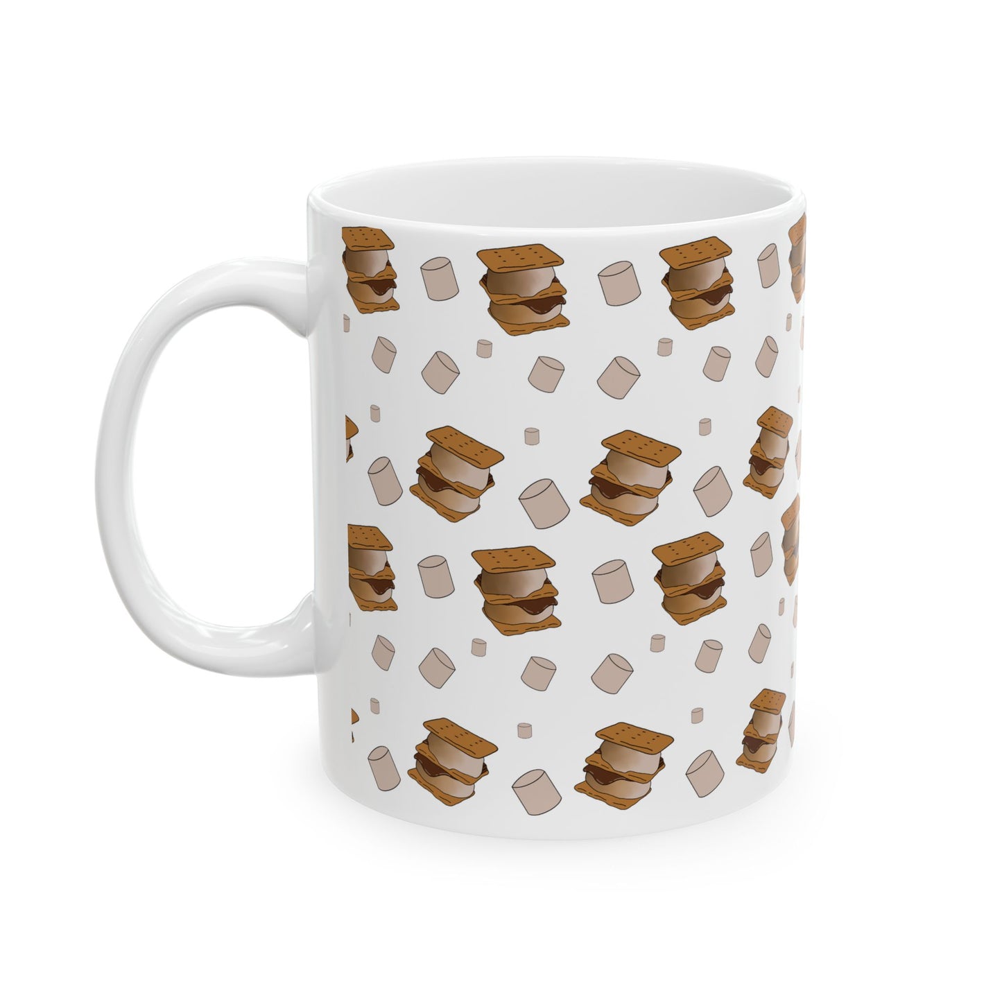 S'more Ceramic Mug, (11oz, 15oz)