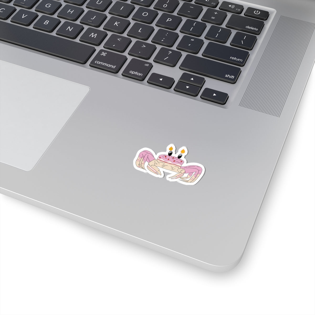 Velvet, the crab cake-Stickers for laptops and journals