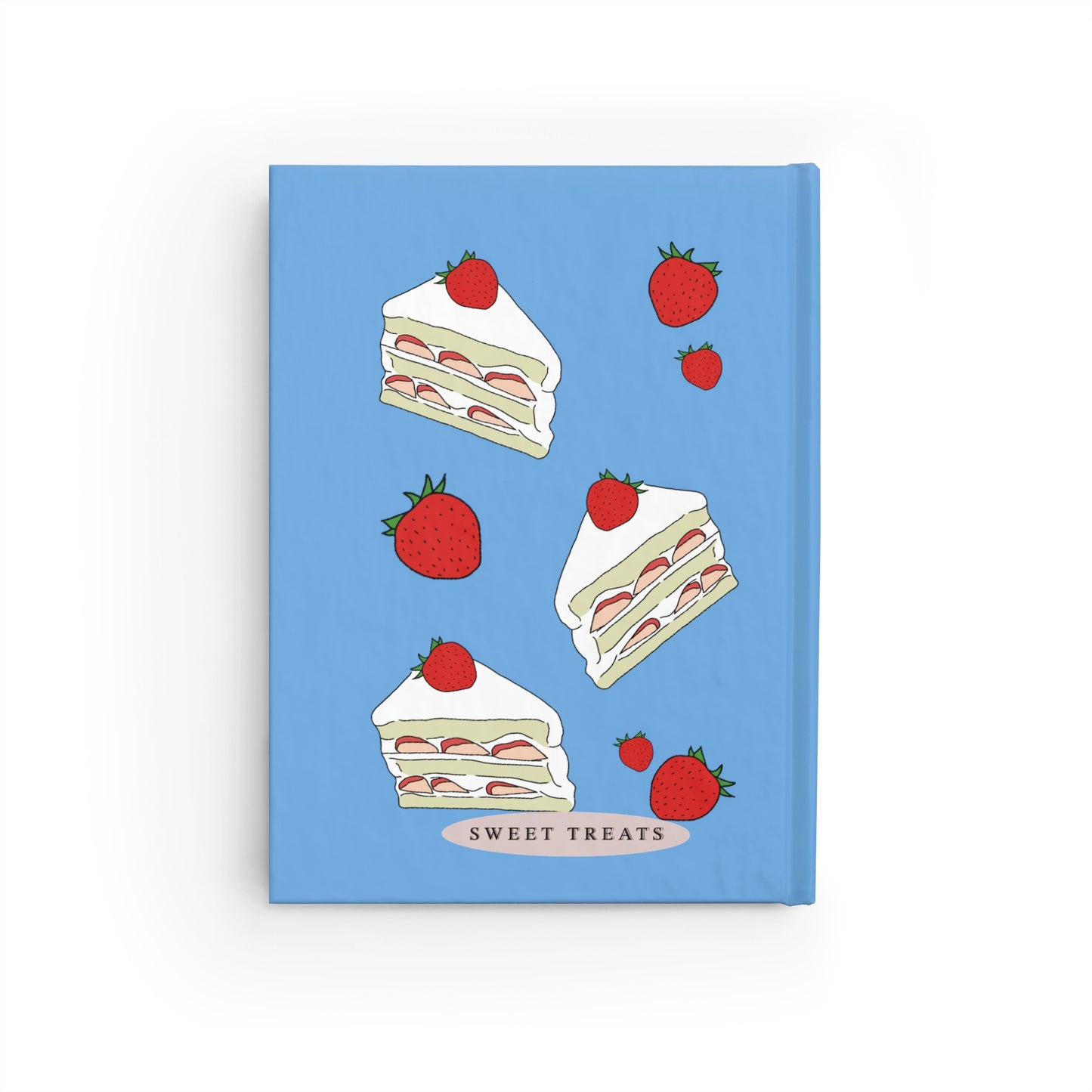 Velvet's Whimsical Sweet Treats Journal - Fun Crab & Cake Design