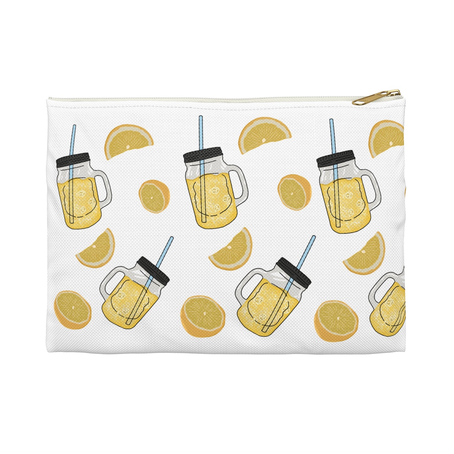 Balm's Citrus-Themed Accessory Pouch with Charming Mouse Design - Ideal for Summer & Gift-giving