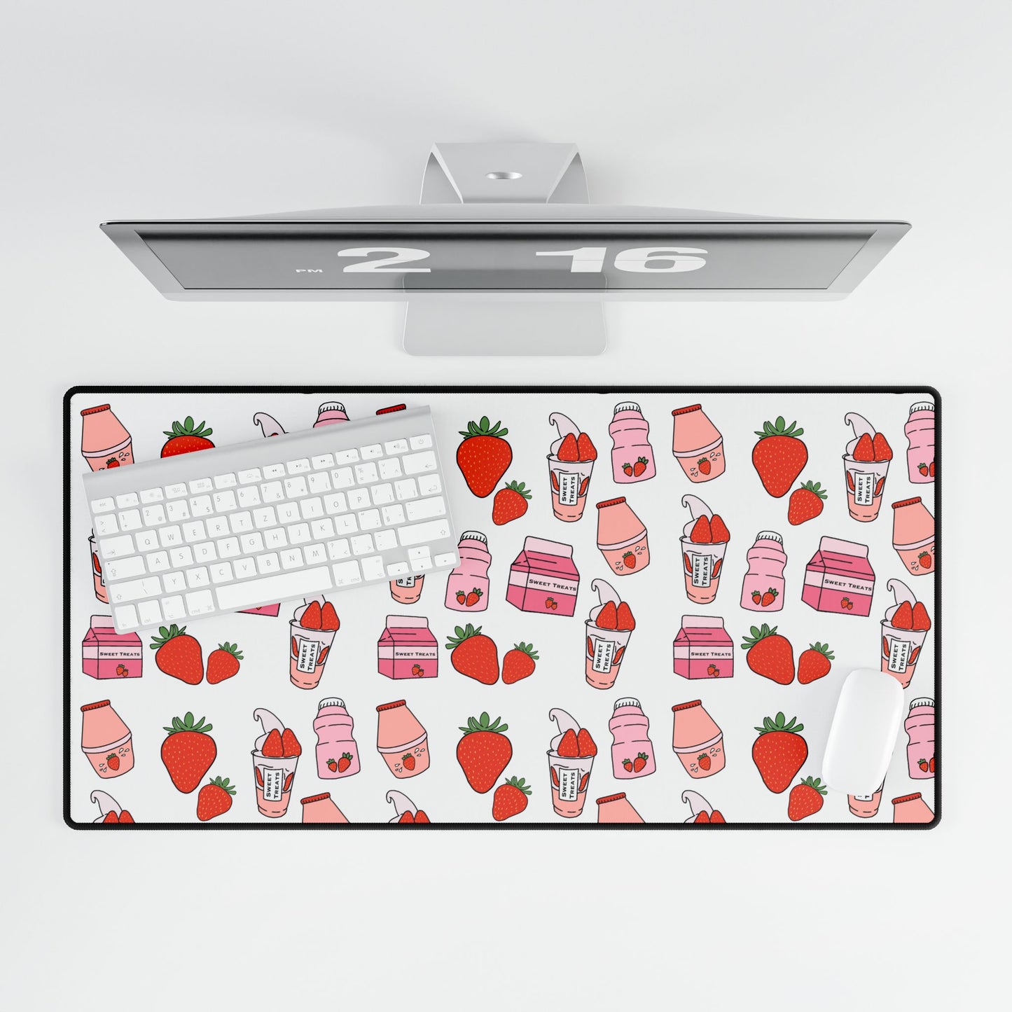 Strawberry Theme Desk Mats