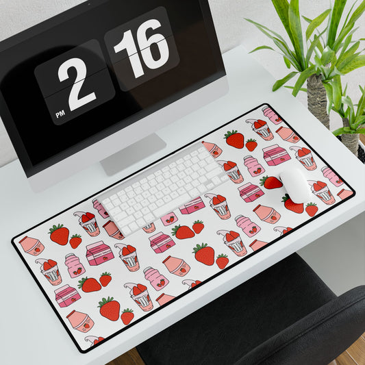 Strawberry Theme Desk Mats