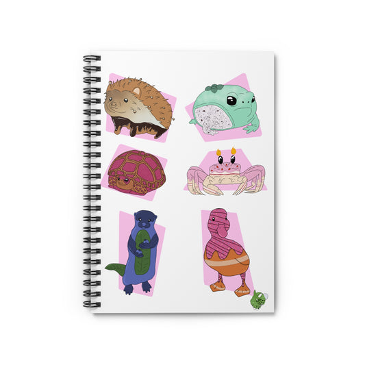 Sweet Treats Gen Two- Cute Animal Spiral Notebook - Fun & Functional Study Journal with Adorable Critters