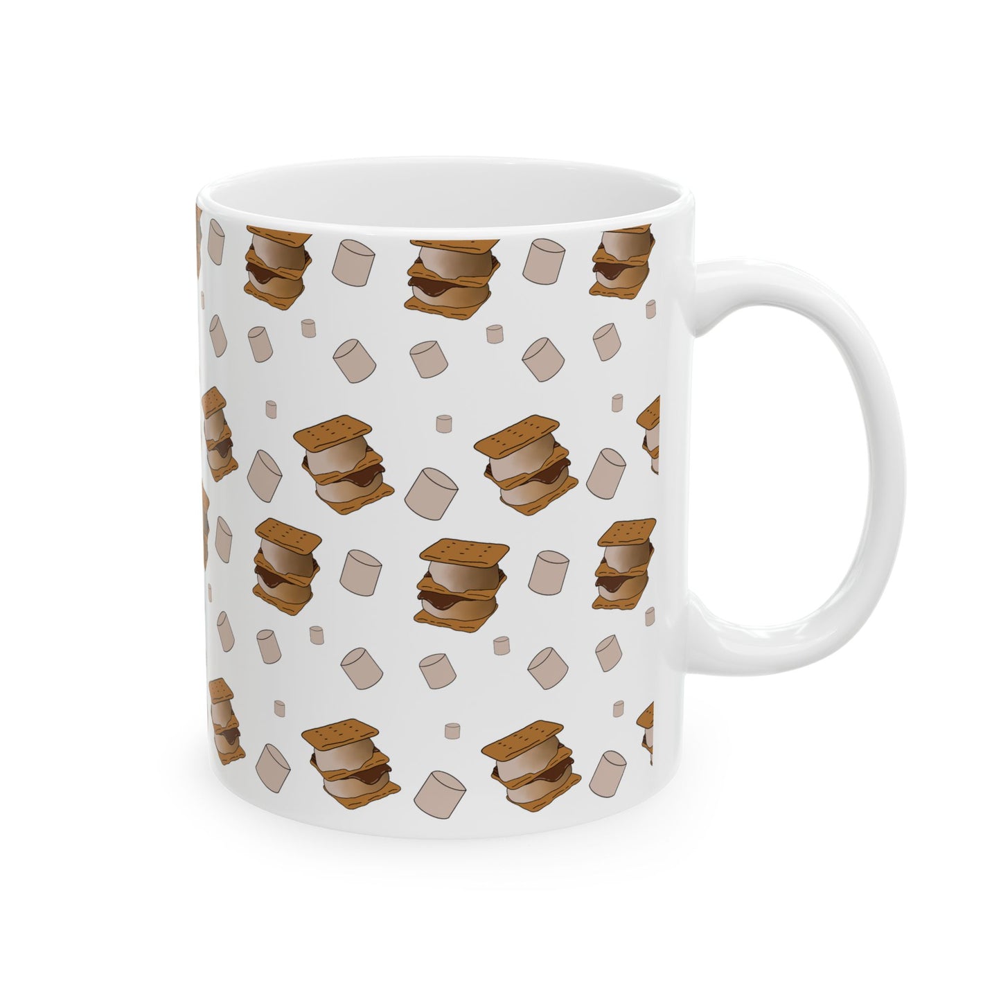 S'more Ceramic Mug, (11oz, 15oz)